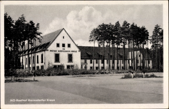 PC Hermsdorf im Saale Holzland district of Thuringia, HO Rasthof Hermsdorfer Kreuz
