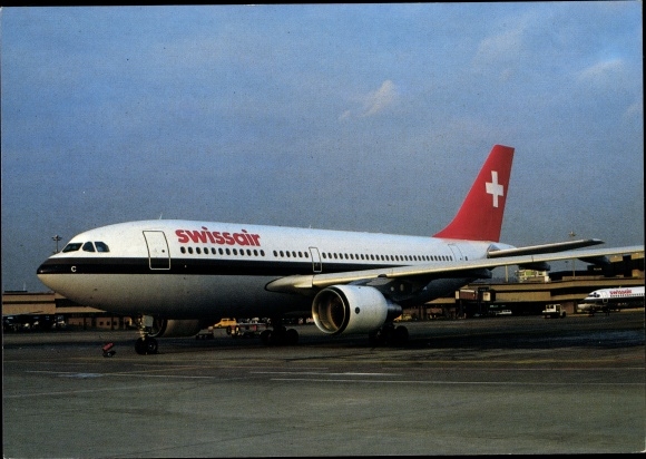 PC Swissair Airbus A 310 220, passenger plane