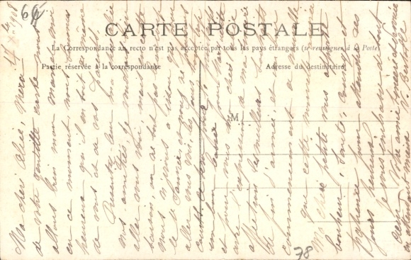 CPA Bonnières-sur-Seine, Vue générale