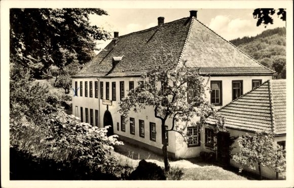 Postcard Lichtenau Lower Franconia, inn in the Hochspessart