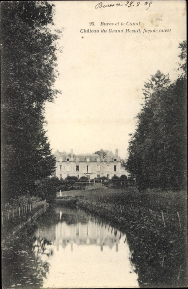 KP Bures-sur-Yvette Essonne, Bures et le Canal, Château du Grand Mesnil