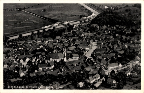 KP Riegel am Kaiserstuhl, zdjęcie lotnicze