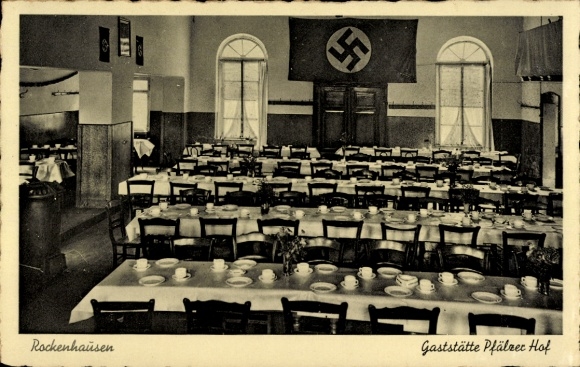 Ak Rockenhausen, Gaststätte Pfälzer Hof, Inh. Baldin Enders