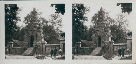 Stereo Photo Section of the Netherlands, Colonial Exhibition Paris 1931