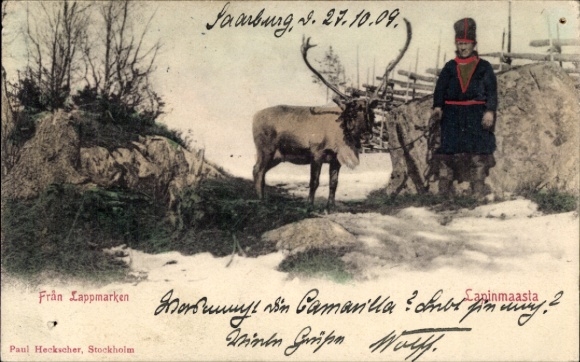Postcard Från Lappmarken, Lapinmaasta