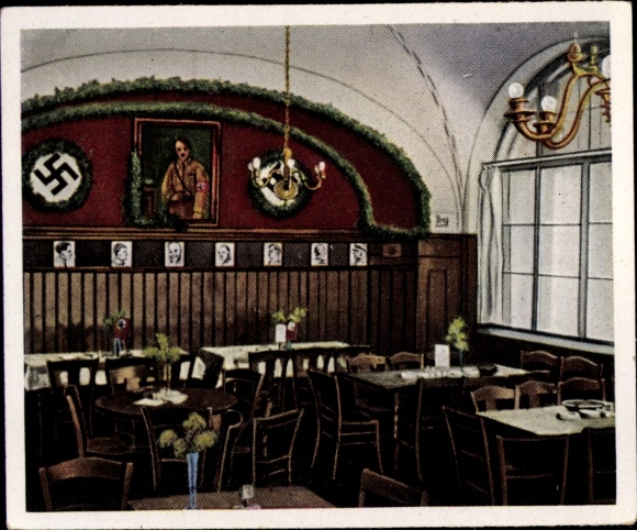 Collector's picture The post-war period No. 19 July 1919 Beginnings of the NSDAP, Leiberzimmer Sterneckerbräu