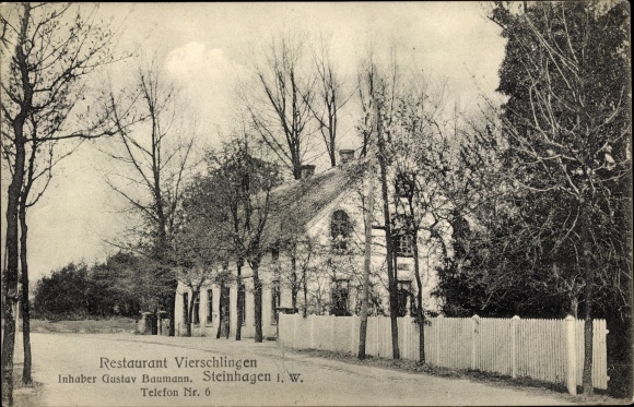 KP Steinhagen w Westfalii, Restauracja Vierschlingen