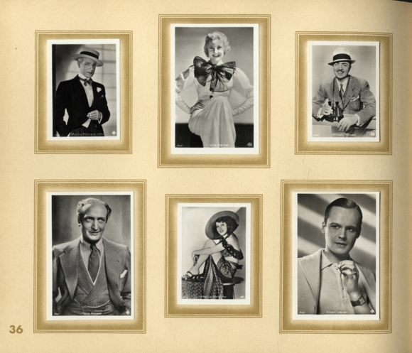 Film photos collecting picture album Bergmann cigarette factory &quot;Haus Bergmann&quot;, Dresden 1935