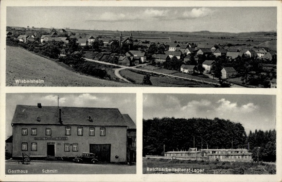 KP Wiebelsheim am Rhein Hunsrück, Gasthaus Schmitt, Obóz Służby Pracy Rzeszy