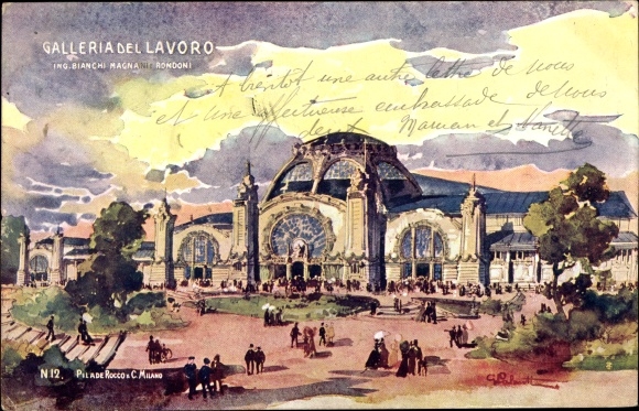 Artist PC Milano Milan Lombardia, Pilade Rocco, Galleria del Lavoro
