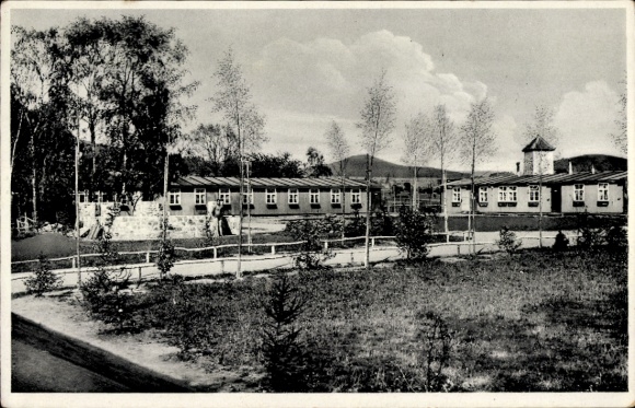 Postcard Schondra in Lower Franconia, Reich Labor Service Department Megingaud, 7/283