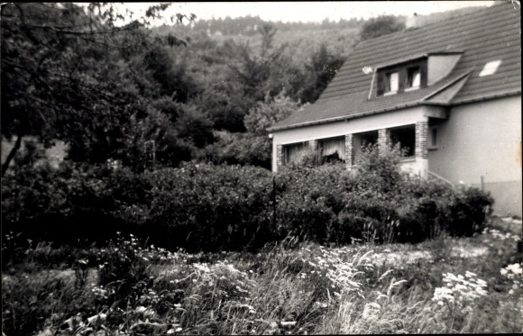Photo Postcard Kall in the Eifel, inn, garden area