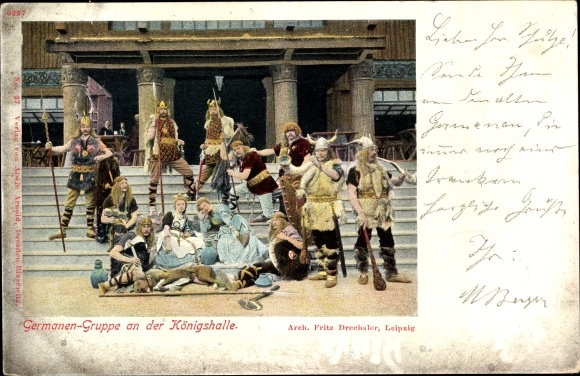 PC Dresden Altstadt, Germanic group at the King&#39;s Hall