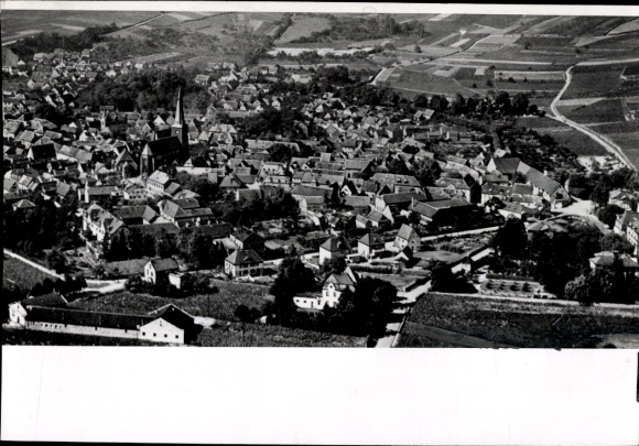 Photo Deidesheim in the Palatinate, aerial photograph