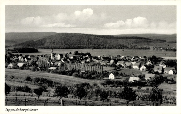 KP Lippoldsberg Bodenfelde w Dolnej Saksonii, panorama