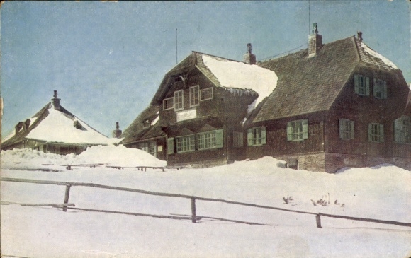Postcard Salla Styria, Stubalpe, Gaberlhaus, Winter