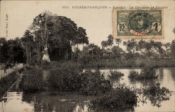 Ak Conakry Guinee, Chaussee de Toumbo