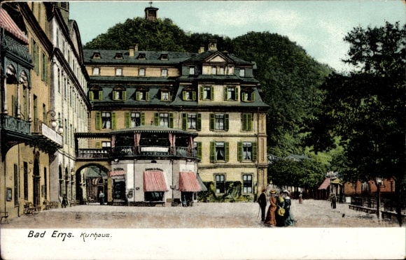 Ak Bad Ems an der Lahn, Kurhaus