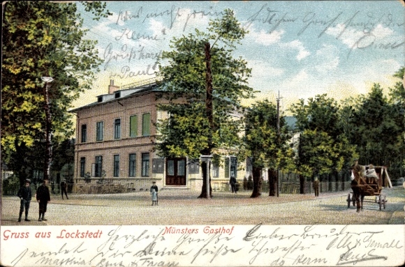 Ak Lockstedt in Holstein, Münster's Inn