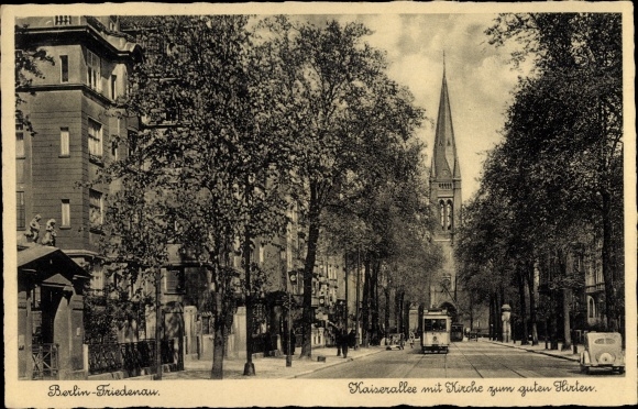 PC Berlin Schöneberg Friedenau, Kaiserallee, Church of the Good Shepherd