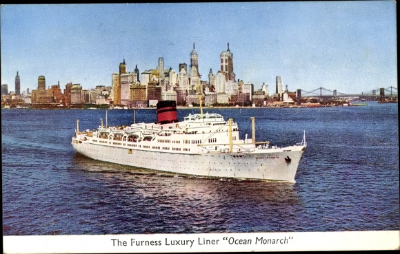 Ak Furness Luxe Liner Ocean Monarch