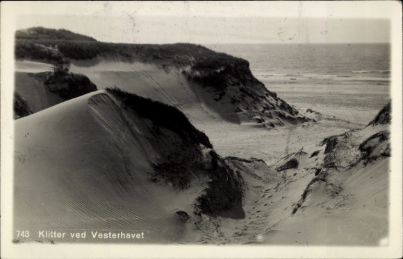 Ak Vesterhavet Denemarken, duinen