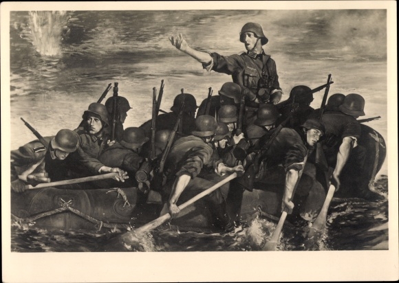 Artist Postcard Padua, Paul Mathias, May 10, 1940, HDK 119