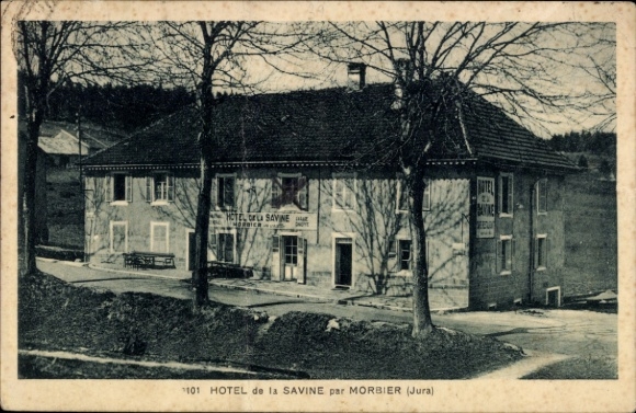 CPA Morbier Jura, Hotel de la Savine