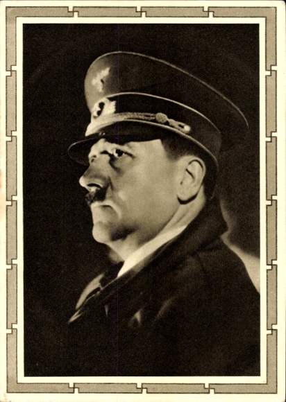 Postwaardestuk Ak Führer en Rijkskanselier Adolf Hitler, portret