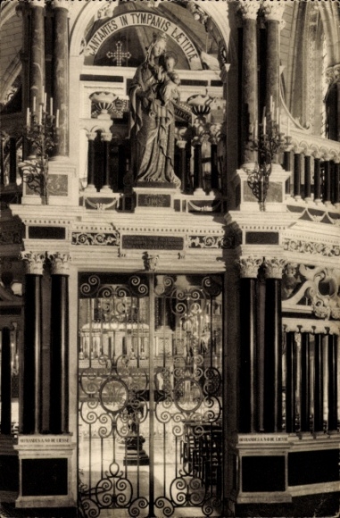 CPA Liesse Aisne, Le Jubé, Grille de bronze