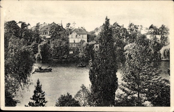 Postcard Berlin Wilmersdorf Grunewald, Koenigssee