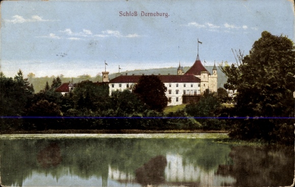 Postcard Derneburg Holle, Castle