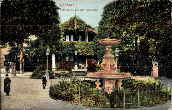 KP Koblenz am Rhein, Ogrody Renu, Trinkhalle
