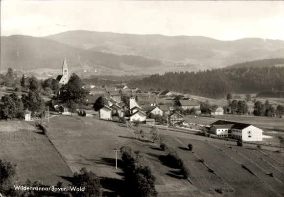 Ak Wildenranna Wegscheid in Niederbayern, Gesamtansicht