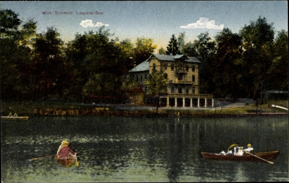 PC Bernau near Berlin, inn, Liepnitz lake, rowing party