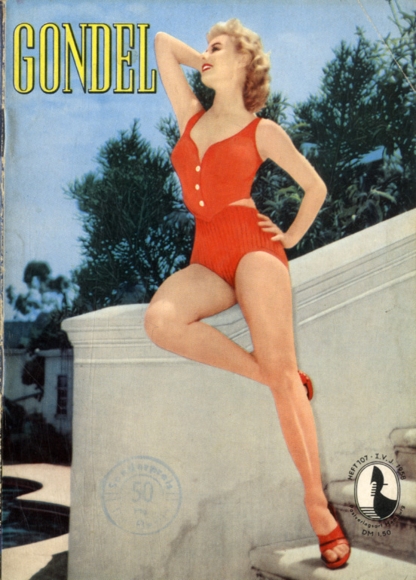 Pin Up Akt Erotik Akt Magazin Gondel Heft 107 1958