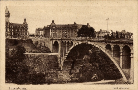 PC Luxembourg Luxembourg, Pont Adolphe