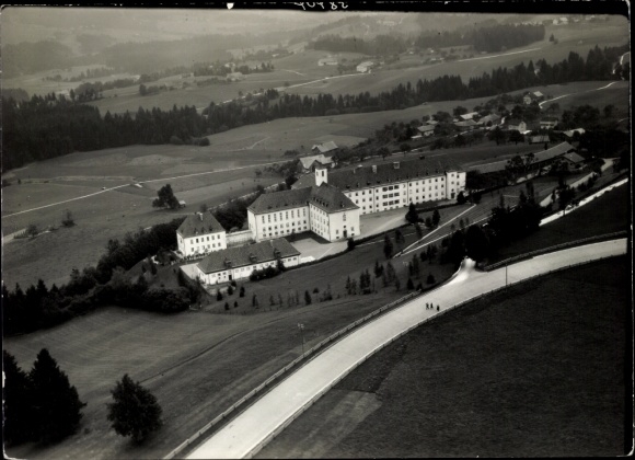 foto Lindenberg im Allgäu Schwaben, sanatorium, luchtfoto