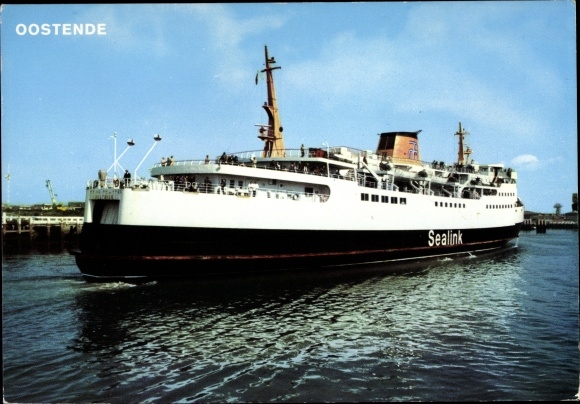 Ak Oostende West-Vlaanderen, Ferry, Sealink