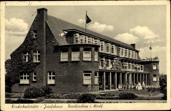 Postcard Nordkirchen in Westfalen, children&#39;s sanatorium Josefshaus