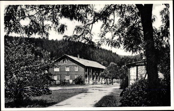Postcard Betzdorf an der Sieg, convalescent home of the Westf Frauenhilfe, Concordia