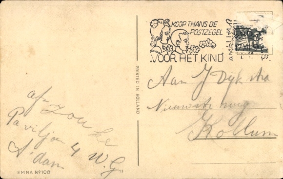 Artist Postcard Raaphorst, Riek, dwarves dancing with fairies, dragonfly playing trumpet, spider on accordion