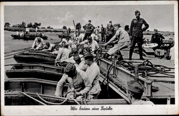PC Deutsche Wehrmacht, pioneers in bridge building