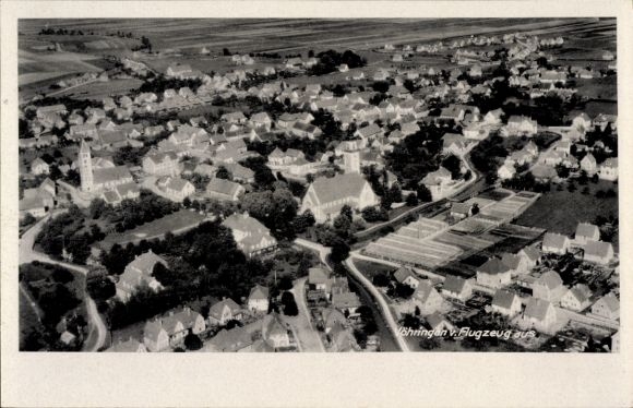 Postcard Schorndorf in Remstal Württemberg, aerial photograph