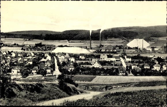 Postcard Heringen an der Werra, panorama