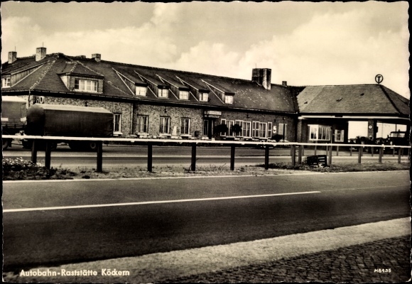 Ak Köckern Sandersdorf Brehna, wegrestaurant