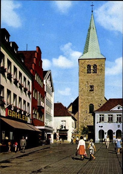 11 old PCs Dorsten in North Rhine-Westphalia, various views