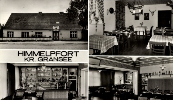 Postcard Himmelpfort Fürstenberg an der Havel, Gasthaus Klosterkeller