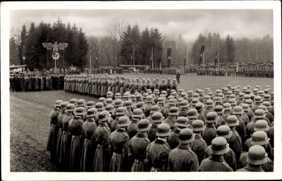KP Kaufbeuren na Wertach w Szwabii, baza lotnicza Luftwaffe, zaprzysiężenie pilotów 1938