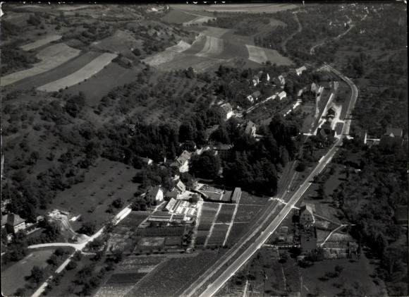 Photo Bad Ditzenbach in Württemberg, aerial photograph